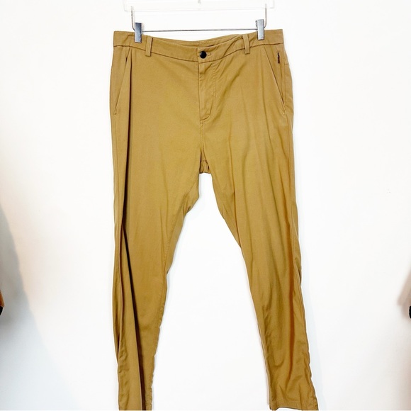 Lululemon ABC Straght Leg Pant in Khaki 36 - Picture 5 of 6